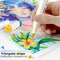 Ohuhu Markers Paper-friendly No Peeling Water-based Coloring Markers 60 Colors Dual Brush Fine Tips Markers for Adult Coloring Books No Bleeding Art Markers for Kids Adults Beginner Calligraphy